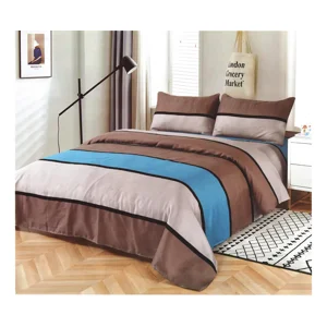 Genérico - Juego Sabana Estampado Algodon 1.5 Plaza Color 12