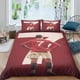 thumbnail image 1 of Soccer CR7 Duvet Cover Ronaldo Microfiber Bedding Set 3PC Kids Comforter Cover Set, 1 of 4
