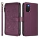 thumbnail image 2 of Funda Cartera Mariposa para [Samsung Galaxy S20] con Soporte y Cremallera Violeta, 2 of 6