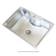 thumbnail image 2 of Lavaplatos 1C Gröner Inox 650, 2 of 3