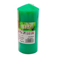 Genérico - Vela Cilíndrica Verde Aroma De Manzana 4.5X10Cm