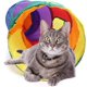 thumbnail image 4 of Omigga Gato Tunnel Inpuerta Outpuerta Gato Tunnel 2-Way Tunnels Extensible Collapsible Gato Play Tent fo Gato,Puppy,Rabbits o Small Mascota-Gruesoened, 4 of 7