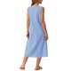 thumbnail image 3 of INSPIRE CHIC Vestidos sin mangas a cuadros para mujer, ajuste holgado casual, vestido midi de cuadros con bolsillos, atuendos de verano, talla S, azul oscuro, 3 of 6