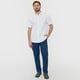 thumbnail image 4 of Camisa Hombre Mini Print Manga Corta Navy Corona, 4 of 5