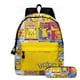 thumbnail image 1 of HOT 2PC Pikachu Cartoon Backpack Pokemon Student School Bag Pencil Bag Elf Pokémon Lunch Bag Cartoon School Bag Mochila, 1 of 3