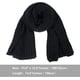 thumbnail image 3 of Bufanda gruesa de punto trenzado para hombre y mujer, cálida y larga, de invierno, LT01, 3 of 6
