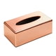 thumbnail image 2 of Caja de dispensador de pañuelos de oro rosa caja dispensador titular servilleta accesorios para el automóvil de oficina en casa, 2 of 3