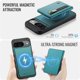 thumbnail image 3 of Para Google Pixel 11 / Pixel 11 Pro Funda de Teléfono 2 en 1 Billetera con Tarjetero y Bolsillo con Cierre para Efectivo, Funda de Cuero PU, Bloqueo RFID, Soporte Magnético Protector para Mujeres, 3 of 8