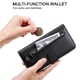 thumbnail image 2 of Funda con Cremallera para LG K51S, Carcasa Cartera de Cuero PU con Soporte y Tarjetero, 2 of 5
