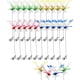thumbnail image 1 of 12 clips libélula repelente insectos falsas sombrero ciervo dispositivos ahuyentar moscas, 1 of 6