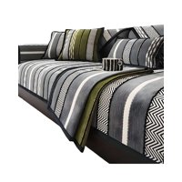 Genérico - Pack De 5 Fundas Para Sofa Con Diseño R1 Gris