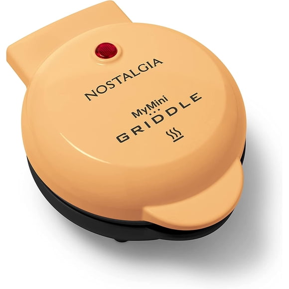 Plancha eléctrica Nostalgia MyMini Personal Antiadherente Naranja