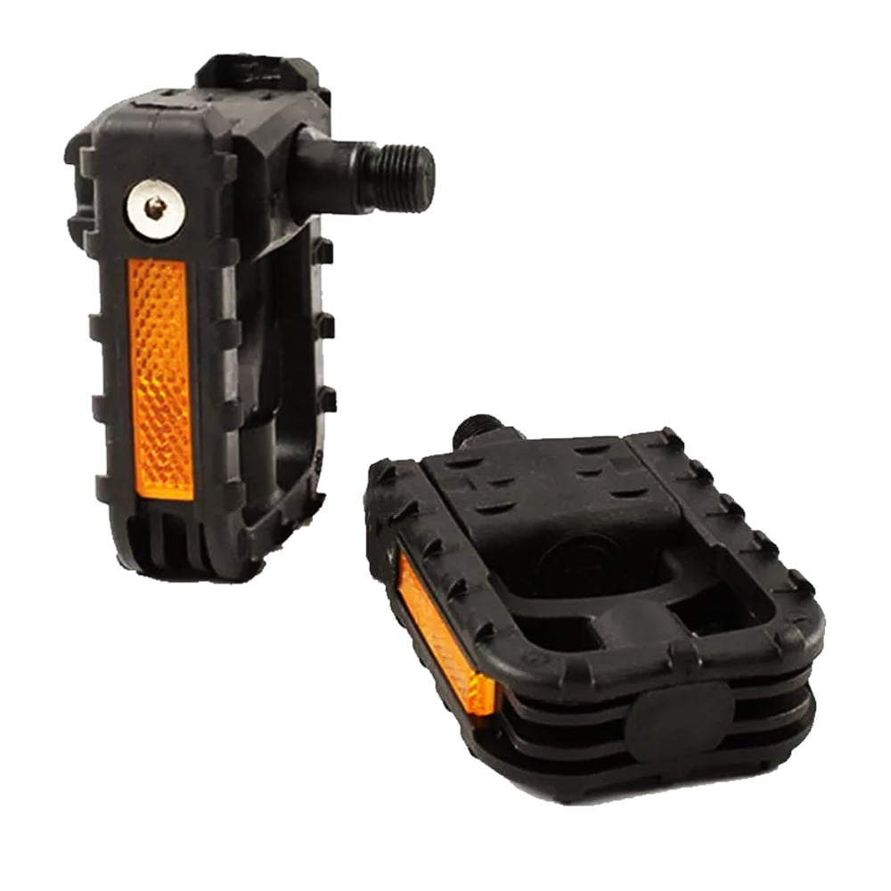 Genérico - Pedales Plásticos Plegables 1/2 Eje Americano