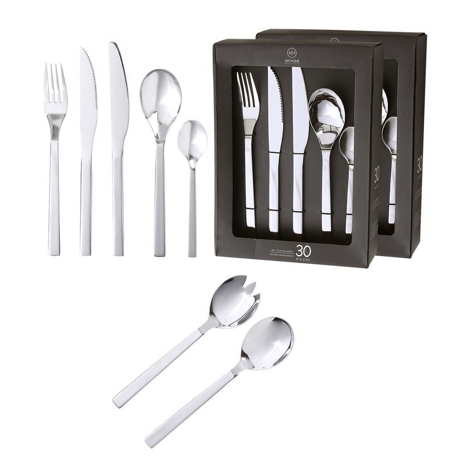 Arthome - Set Cuchilleria 62 Piezas Acero Inoxidable Cuc19
