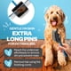 thumbnail image 3 of Cepillo slicker para perros The Doodle Brush con púas extralargas, 3 of 8