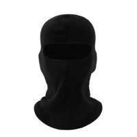 Xusx111 - Máscara De Esquí De Tiempo Frío Para Hombres A Prueba De Viento Máscara De Bufanda Térmica De Invierno Mujeres Cuello Más Caliente Capucha Para Ciclismo (Negro)