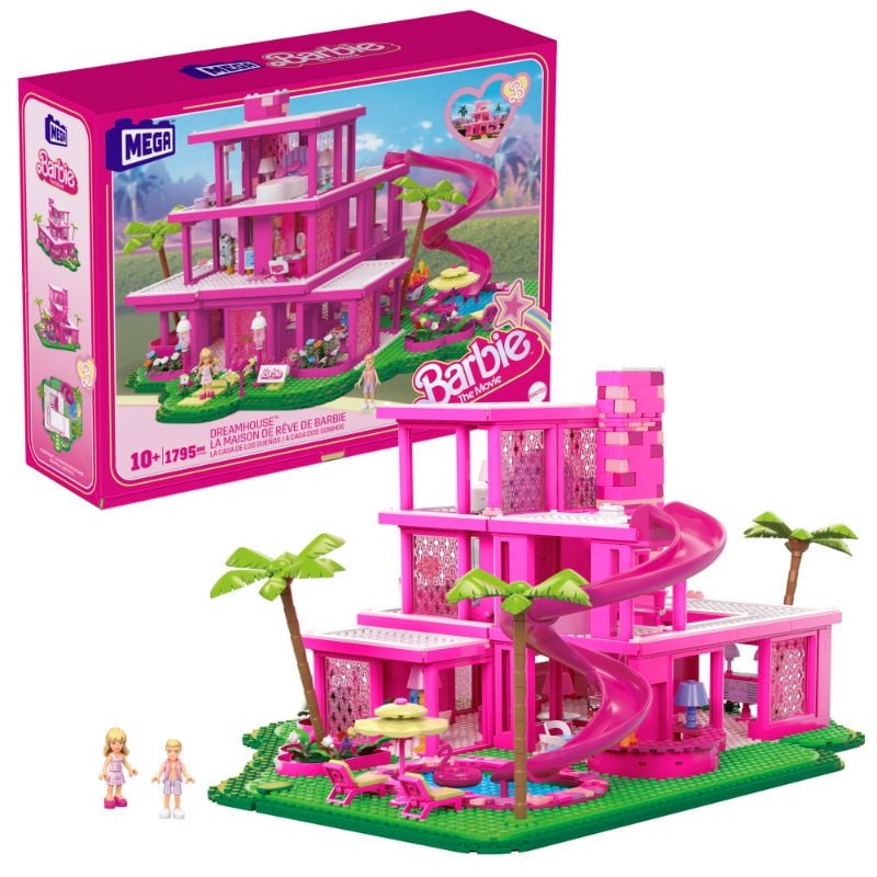 Mega Bloks - Mega Barbie Juguete De Construcción Casa De Los Sueños.