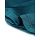 thumbnail image 5 of INSPIRE CHIC Conjunto de pijama de manga corta para mujer con ribete en contraste Vuelta al cole Conjunto de pijama suave con botones y cuello con muesca para primavera verano S Azul pavo real, 5 of 5