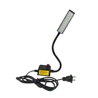 Magideal - Lámpara Led Para Máquina De Coser, Brazo De Cuello De Cisne, Base De Succión, Antideslumbrante, Portátil, Ajuste Flexible, Para Reparación De Máquinas
