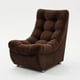 thumbnail image 1 of sofa descanso marron felpa, 1 of 2
