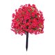 thumbnail image 5 of Estaca De Jardín De Flores Violetas Artificiales Con Estacas Para El Suelo Para Decoración Del Hogar Rosa Roja, 5 of 5