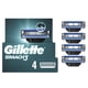 thumbnail image 1 of Gillette Mach3 Razor Refills for Men, 4 Razor Blade Refills, 1 of 3