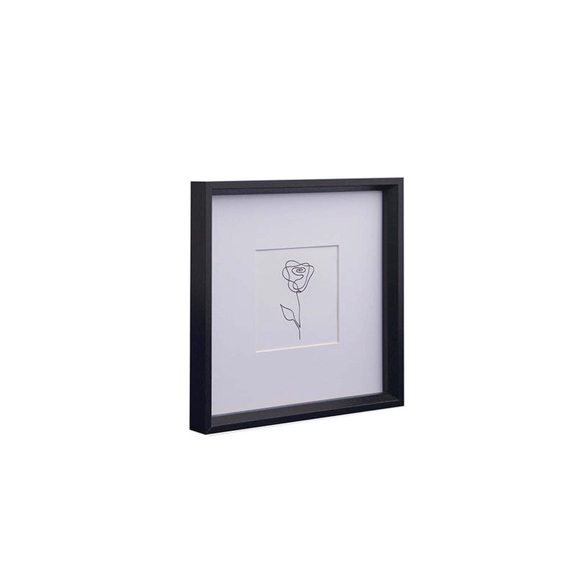 Vgo - Marco 20x20 Para Foto 10x10 Negro Negro