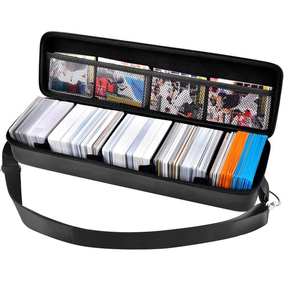 Estuche para cartas Comecase 1600+ con 4 divisores, negro