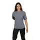thumbnail image 2 of Polera Polo Unisex Manga Corta, 100% Algodón Gris, 2 of 3