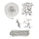 thumbnail image 2 of Kit Bisutería CousinDIY 75 Piezas Metal Plateado 2 Pack, 2 of 3