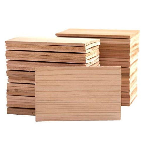 Planchas para asar Wildwood Grilling Western Cedar, paquete de 50