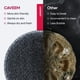 thumbnail image 5 of Esponja Exfoliante Redonda para Cuerpo CAVEEM Paquete de 2, 5 of 9