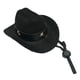 thumbnail image 3 of Perro Sombrero De Vaquero Festival Mascota Perro Gato Sombrero Mascota Perro Sombrero De Vaquero Ajustable Negro, 3 of 4