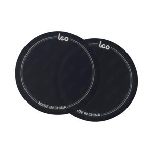 Magideal - 2 Piezas De Parche De Pedal De Bombo Protector De Parche De Tambor Almohadillas De Práctica De Instalación Fácil Y Rápida Accesorios De Instrumentos , Negro 9,6 Cm Negro 96 Cm