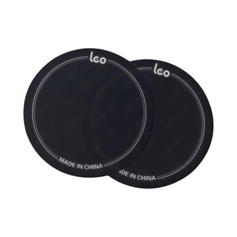 Magideal - 2 Piezas De Parche De Pedal De Bombo Protector De Parche De Tambor Almohadillas De Práctica De Instalación Fácil Y Rápida Accesorios De Instrumentos , Negro 9,6 Cm Negro 96 Cm