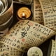 thumbnail image 4 of Add a Touch of Vintage Charm to Your DIY Crafts with 1 Roll of Lovely Chinese Calligraphy Washi Paper Masking Tape - Perfect for Scrapbooking and Decorative Projects!, 4 of 4