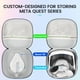 thumbnail image 3 of Funda rígida Sarlar BS2 para auriculares Meta Quest 3S/Quest 3/Oculus Quest 2 VR, 3 of 7