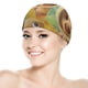 thumbnail image 5 of Pookoo Gorro de Natación de Licra, Gorro de Baño de Tela Cómoda, Gorro Elástico Antideslizante para Hombres, Mujeres y Niños, 5 of 6