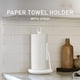 thumbnail image 2 of Soporte para toallas de papel simplehuman con spray 177 ml blanco, 2 of 5