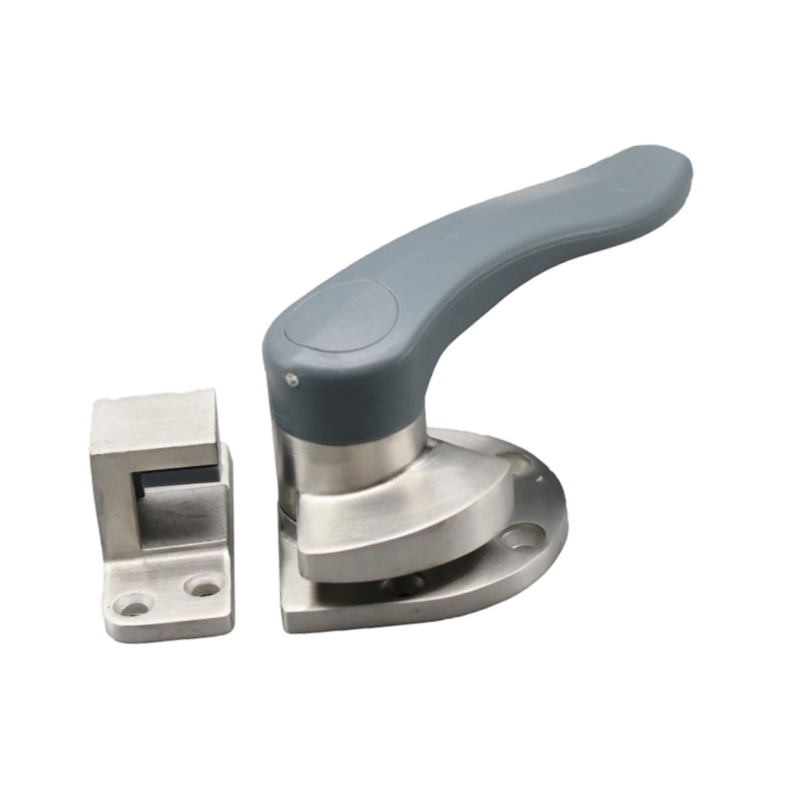 Magideal - Cerradura Para Puerta De Gabinete De , Cerradura Para Manija De Gabinete De Congelación Para Carros De Comida, Puerta Hermética, Máquinas De Hiel Acero Para La Derecha