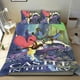 thumbnail image 1 of El Castillo en el Cielo Conjunto de sábanas temático, trío de piezas, cómodo y amigable con la piel, diseño único, regalo de decoración para el hogar para familiares, amigos y fans, 90 cm * 190 cm, 1 of 6