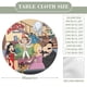 thumbnail image 2 of Padre Made In Usa theme Fitted Round Tablecloths Elastic Edged Table Covers Waterproof Table Cloth For Kitchen Holiday Party Tables Decor 120cm, 2 of 6