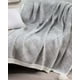 thumbnail image 4 of Mantas para sofas camas u oficinas con pompon 130x150 cm Gris, 4 of 4