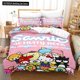 thumbnail image 1 of Sanrio Cartoon Hello Kitty Duvet Cover Bedding Set Melody Kids Girls Bedroom Cute Pillowcase Quilt Cover Full Twin King Size Bed Sheets, 1 of 5