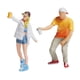 thumbnail image 3 of 1/87 Diorama Graffiti Figura Personajes Resina Personas Tren Dise?o Blanco Amarillo, 3 of 5