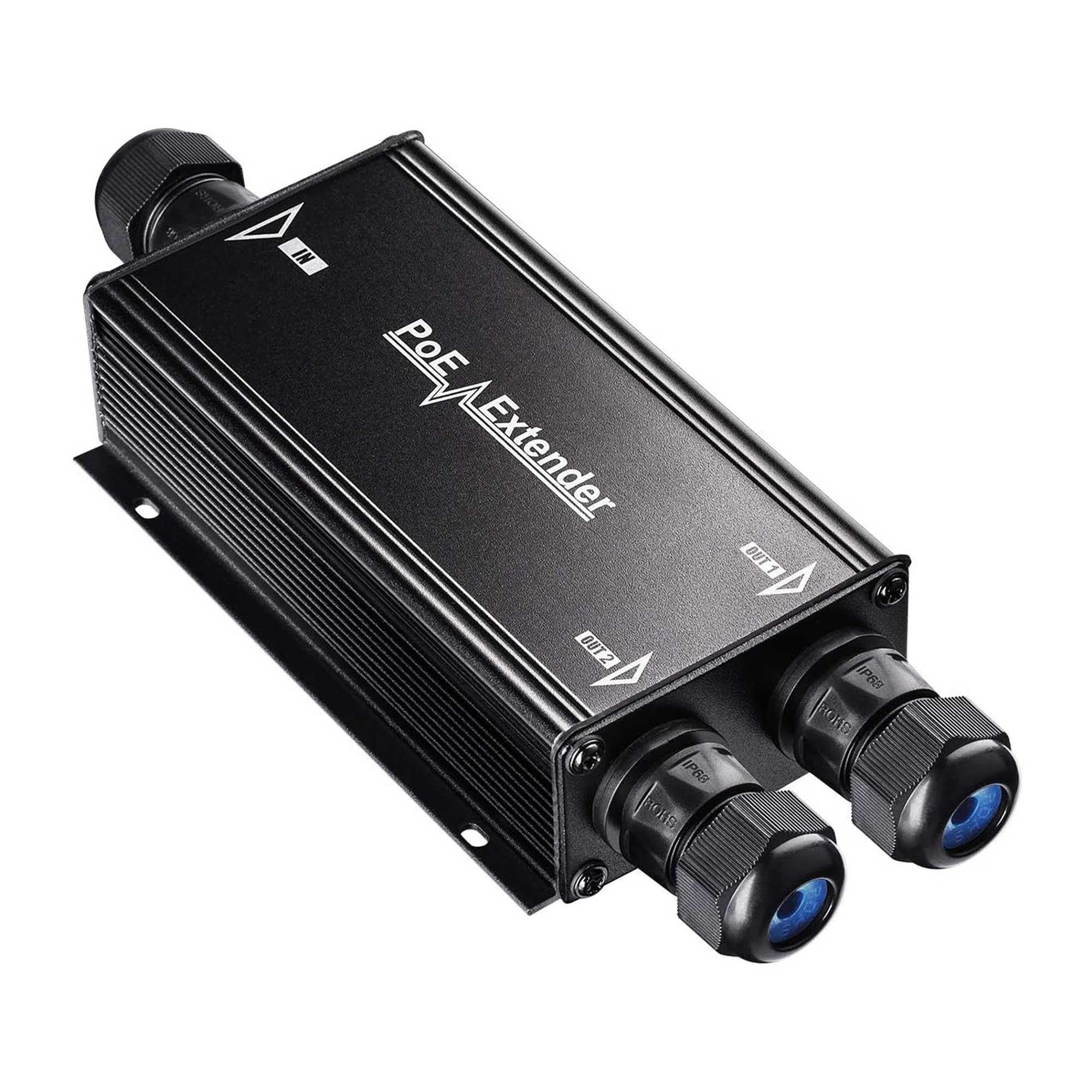 Extensor Poe Cudy De 2 Canales Gigabit Para Exteriores Ip67 A Prueba De Agua