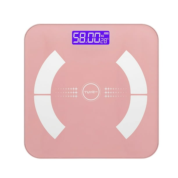 Báscula electrónica inteligente para medir la grasa corporal, báscula pequeña para el hogar, venta al por mayor