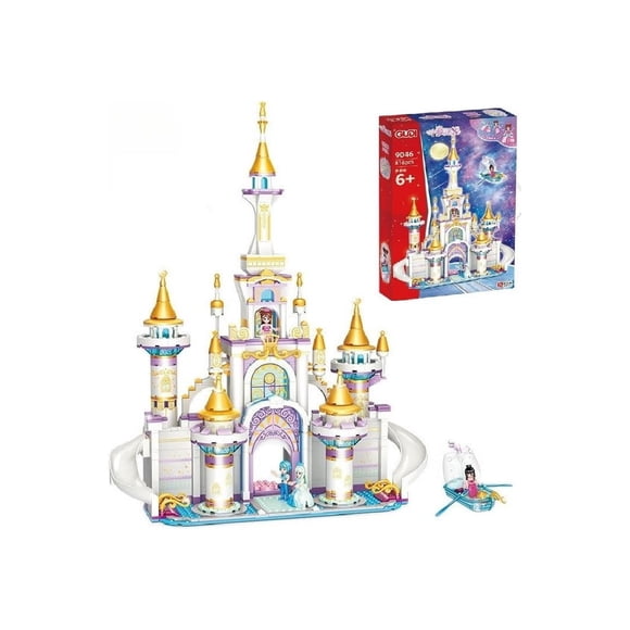 CASTILLO PRINCESA BOTE FRIENDS BLOQUES CONSTRUCCION 818 pcs