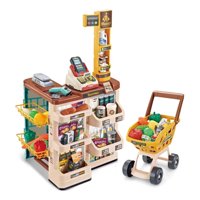 Genérico - Juguete Mini Mercado Carrito Compras Divertido Niños Lau