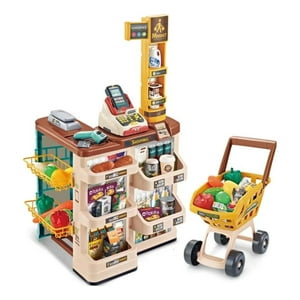Genérico - Juguete Mini Mercado Carrito Compras Divertido Niños Lau